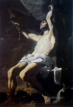 聖セバスティアン バロック様式のマッティア プレティ Oil Paintings